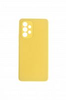 Чехол-накладка для Samsung A535F A53 SILICONE CASE OP закрытый желтый (20) - фото