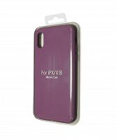 Купить Чехол-накладка для iPhone X/XS VEGLAS SILICONE CASE NL закрытый фиолетовый (45) оптом, в розницу в ОРЦ Компаньон