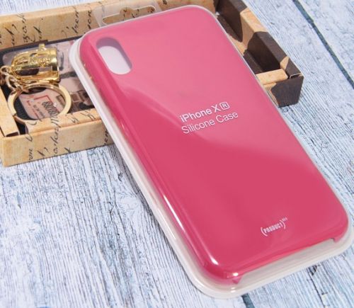 Чехол-накладка для iPhone XR SILICONE CASE малиновый (36) - оптовая продажа фото 2 Чехол-накладка для iPhone XR SILICONE CASE малиновый (36) - фото фото 2
