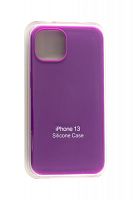 Купить Чехол-накладка для iPhone 13 SILICONE CASE закрытый фиолетовый (45) оптом, в розницу в ОРЦ Компаньон
