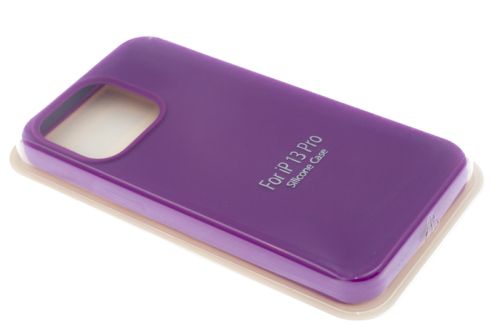 Чехол-накладка для iPhone 13 Pro VEGLAS SILICONE CASE NL закрытый фиолетовый (45) оптом, в розницу Центр Компаньон фото 2