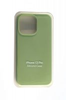 Купить Чехол-накладка для iPhone 13 Pro SILICONE CASE закрытый оливковый (1) оптом, в розницу в ОРЦ Компаньон