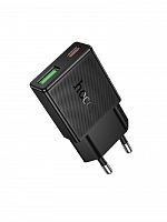 СЗУ Type-C HOCO N73 3A PD20W QC3.0 черный - фото