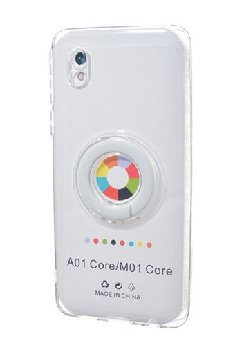Чехол-накладка для Samsung A013F A01 Core/M01 Core NEW RING TPU белый оптом, в розницу Центр Компаньон фото 2