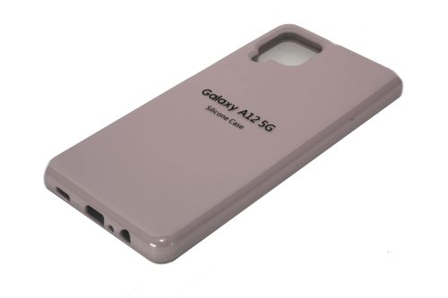 Чехол-накладка для Samsung A125F A12 SILICONE CASE закрытый светло-розовый (18) оптом, в розницу Центр Компаньон фото 2