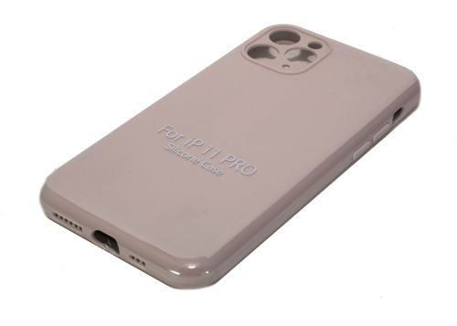 Чехол-накладка для iPhone 11 Pro VEGLAS SILICONE CASE NL Защита камеры светло-розовый (19) оптом, в розницу Центр Компаньон фото 2