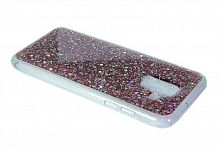 Чехол-накладка для Samsung A605 A6+ 2018 DROP STAR TPU красный  - фото