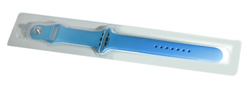 Ремешок для Apple Watch Sport 38/40/41mm голубой (16) оптом, в розницу Центр Компаньон