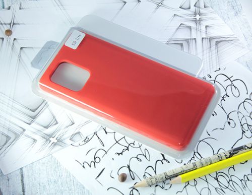 Чехол-накладка для Samsung G770 S10 Lite SILICONE CASE красный (1) оптом, в розницу Центр Компаньон