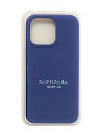 Купить Чехол-накладка для iPhone 15 Pro Max SILICONE CASE закрытый темно-сиреневый (30) оптом, в розницу в ОРЦ Компаньон