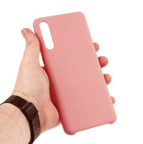 Чехол-накладка для Samsung A505F A50 SILICONE CASE розовый (4) оптом, в розницу Центр Компаньон