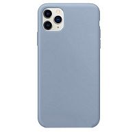 Чехол-накладка для iPhone 11 Pro VEGLAS SILICONE CASE закрытый светло-серый (26) - фото