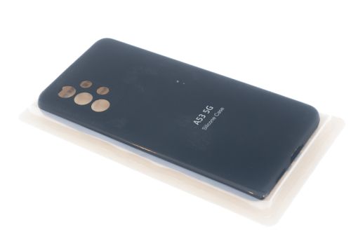 Чехол-накладка для Samsung A535F A53 SILICONE CASE NL закрытый черный (3) оптом, в розницу Центр Компаньон фото 2