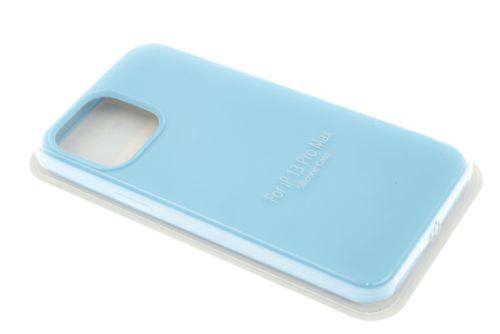 Чехол-накладка для iPhone 13 Pro Max VEGLAS SILICONE CASE NL закрытый голубой (16) оптом, в розницу Центр Компаньон фото 2