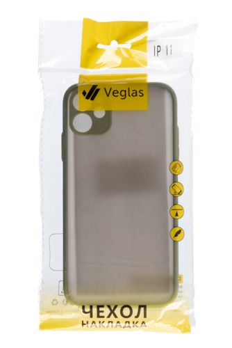 Чехол-накладка для iPhone 11 VEGLAS Fog оливковый оптом, в розницу Центр Компаньон фото 3