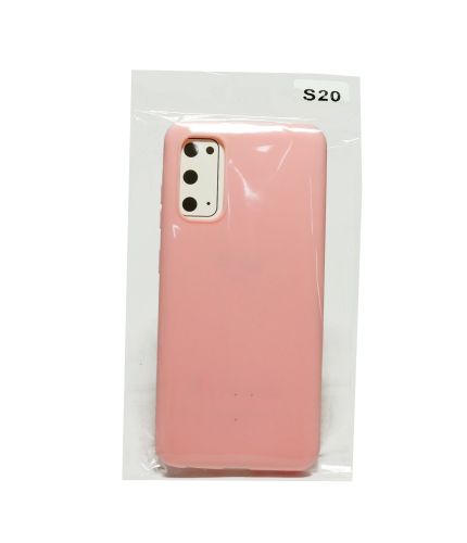 Чехол-накладка для Samsung G980F S20 LATEX розовый оптом, в розницу Центр Компаньон фото 2