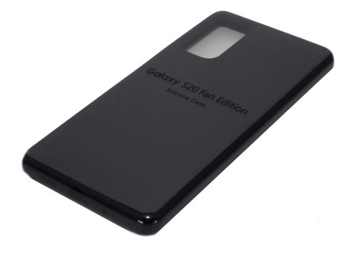 Чехол-накладка для Samsung G780F S20 FE SILICONE CASE закрытый черный (3) оптом, в розницу Центр Компаньон фото 2