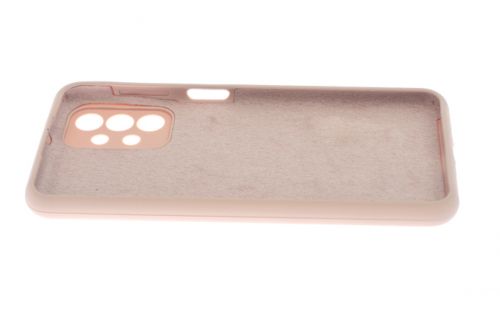 Чехол-накладка для Samsung A235F A23 SILICONE CASE OP закрытый светло-розовый (18) - фото фото 3