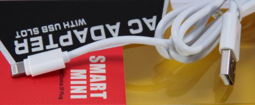 СЗУ USB 1A LDNIO DL-AC50 кабель Lightning 8Pin белый - оптовая продажа фото 4 СЗУ USB 1A LDNIO DL-AC50 кабель Lightning 8Pin белый - фото фото 4