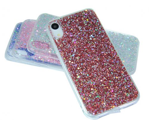 Чехол-накладка для iPhone XR DROP STAR TPU красный - фото