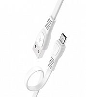 Купить Кабель USB-Micro USB HOCO X40 Noah 2.4A 1.0м белый оптом, в розницу в ОРЦ Компаньон