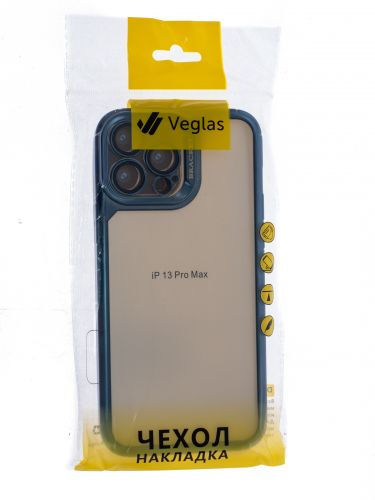 Чехол-накладка для iPhone 13 Pro Max VEGLAS Bracket Lens синий оптом, в розницу Центр Компаньон фото 4