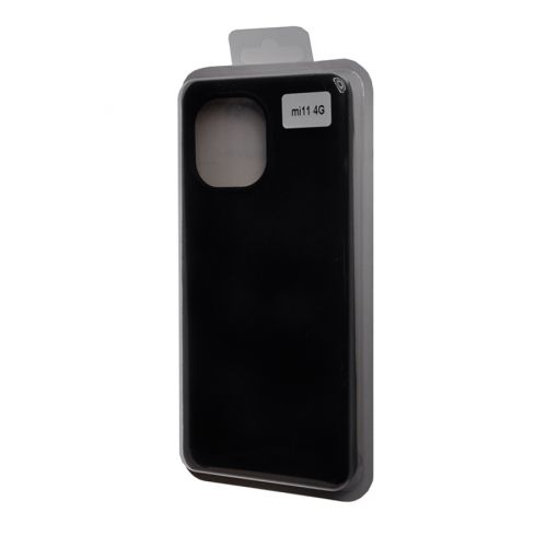 Чехол-накладка для XIAOMI Mi 11 SILICONE CASE NL черный (3) - оптовая продажа Чехол-накладка для XIAOMI Mi 11 SILICONE CASE NL черный (3) - фото