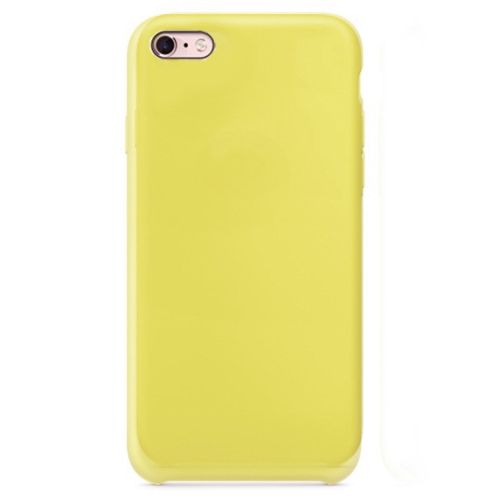 Чехол-накладка для iPhone 6/6S Plus SILICONE CASE желтый (4) оптом, в розницу Центр Компаньон фото 2