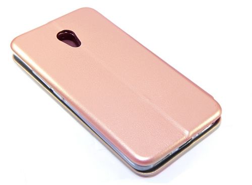 Чехол-книжка для MEIZU M5S BUSINESS розовое золото - фото фото 3