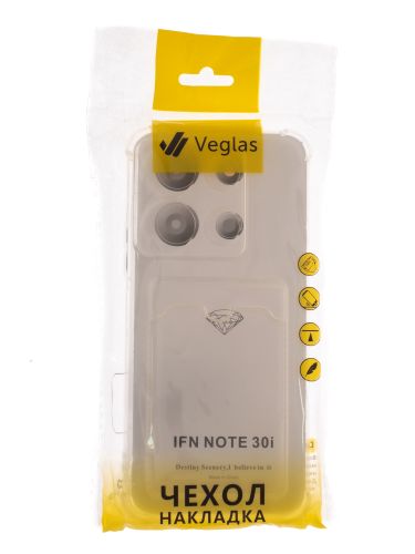 Чехол-накладка для INFINIX Note 30i VEGLAS Air Pocket прозрачный оптом, в розницу Центр Компаньон фото 4