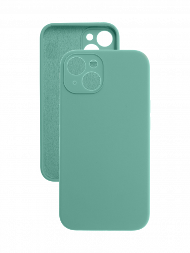Чехол-накладка для iPhone 14 VEGLAS SILICONE CASE Защита камеры светло-бирюзовый (44) - оптовая продажа Чехол-накладка для iPhone 14 VEGLAS SILICONE CASE Защита камеры светло-бирюзовый (44) - фото