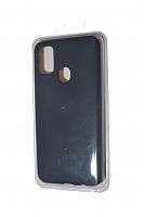 Чехол-накладка для Samsung M307F M30s SILICONE CASE закрытый черный (3) - фото