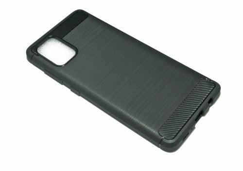 Чехол-накладка для Samsung A715F A71 BECATION CARBON FIBER TPU ANTISHOCK черный - оптовая продажа фото 3 Чехол-накладка для Samsung A715F A71 BECATION CARBON FIBER TPU ANTISHOCK черный - фото фото 3