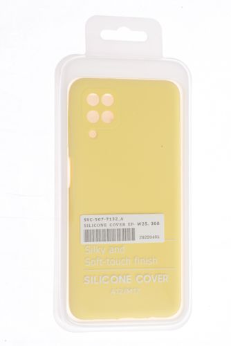 Чехол-накладка для Samsung M127F M12 SILICONE CASE NL OP закрытый желтый (20) оптом, в розницу Центр Компаньон фото 3