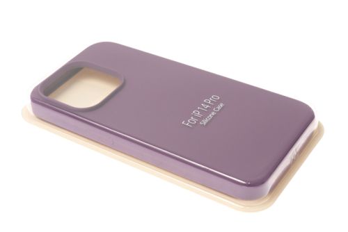 Чехол-накладка для iPhone 14 Pro VEGLAS SILICONE CASE NL закрытый фиолетовый (45) оптом, в розницу Центр Компаньон фото 2