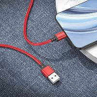 Купить Кабель USB-Micro USB BOROFONE BX87 Sharp 2.4A 1м красный оптом, в розницу в ОРЦ Компаньон
