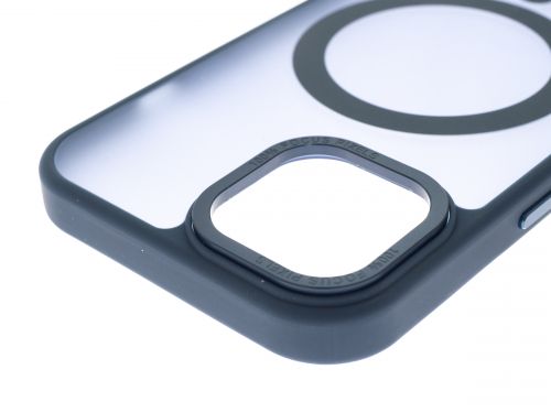 Чехол-накладка для iPhone 15 VEGLAS Fog Magnetic темно-синий оптом, в розницу Центр Компаньон фото 3