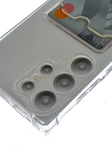 Чехол-накладка для Samsung S928B S24 Ultra VEGLAS Air Pocket прозрачный оптом, в розницу Центр Компаньон фото 3