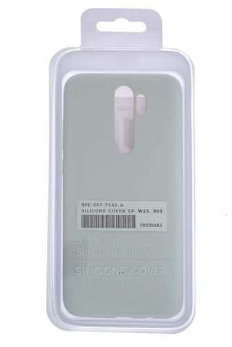 Чехол-накладка для XIAOMI Redmi Note 8 Pro SILICONE CASE OP закрытый белый (9) оптом, в розницу Центр Компаньон фото 4
