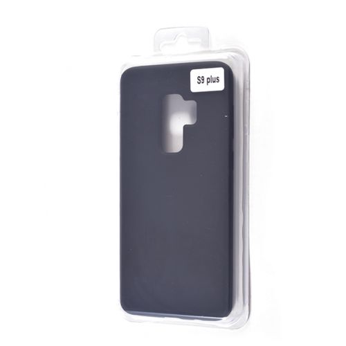 Чехол-накладка для Samsung G965F S9 Plus VEGLAS SILICONE CASE закрытый черный (3) - оптовая продажа Чехол-накладка для Samsung G965F S9 Plus VEGLAS SILICONE CASE закрытый черный (3) - фото