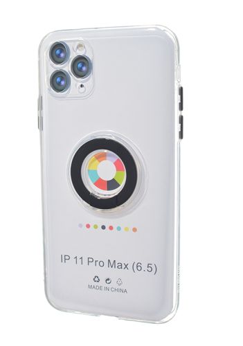 Чехол-накладка для iPhone 11 Pro Max NEW RING TPU черный оптом, в розницу Центр Компаньон фото 2