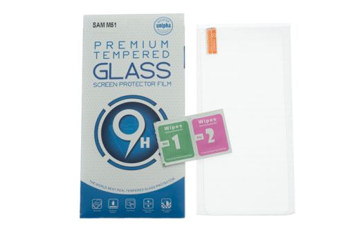 Защитное стекло для Samsung M515F M51 0.3mm белый картон оптом, в розницу Центр Компаньон фото 2
