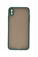 Купить Чехол-накладка для iPhone XS Max VEGLAS Fog зеленый оптом, в розницу в ОРЦ Компаньон