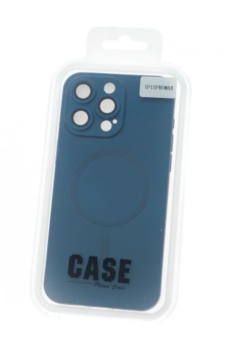 Чехол-накладка для iPhone 15 Pro Max VEGLAS Lens Magnetic синий оптом, в розницу Центр Компаньон фото 4