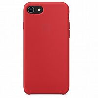 Купить Чехол-накладка для iPhone 7/8/SE SILICONE CASE красный (14) оптом, в розницу в ОРЦ Компаньон