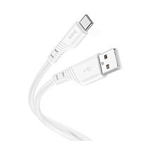 Кабель USB Type-C HOCO X97 Silicone 3.0A 1.0м белый - фото