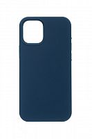 Купить Чехол-накладка для iPhone 12 Mini SILICONE TPU поддержка MagSafe темно-синий коробка оптом, в розницу в ОРЦ Компаньон