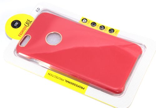Чехол-накладка для iPhone 6/6S Plus  AiMee КОЖА Золотые вставки красный оптом, в розницу Центр Компаньон фото 2