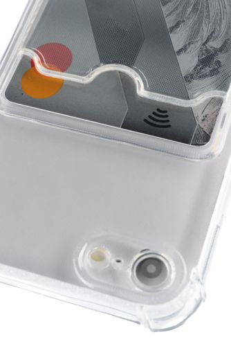 Чехол-накладка для iPhone 7/8/SE VEGLAS Air Pocket прозрачный оптом, в розницу Центр Компаньон фото 2