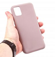 Чехол-накладка для Samsung N770 Note 10 Lite SILICONE CASE закрытый светло-розовый (18) - фото